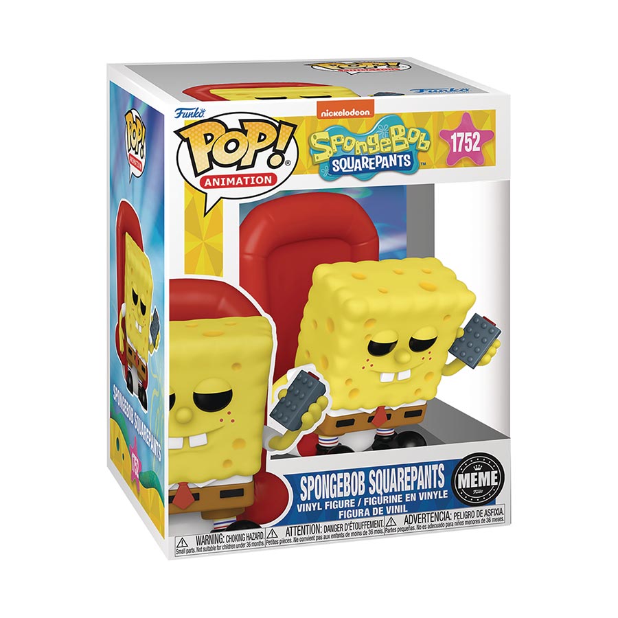POP Premium Meme SpongeBob SquarePants Vinyl Figure