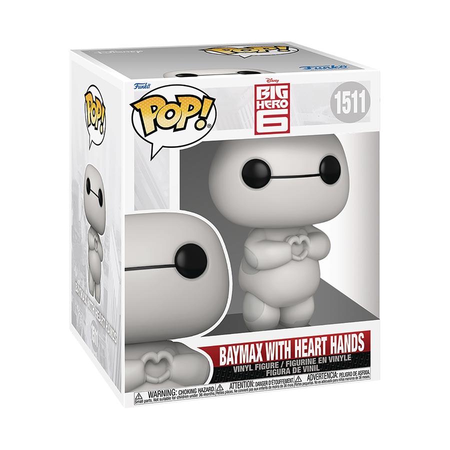 POP Super Big Hero 6 Baymax Heart Hands Vinyl Figure