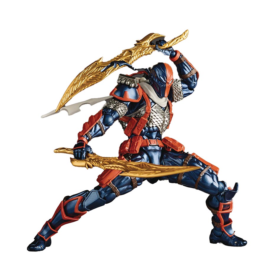 Revoltech Amazing Yamaguchi DC Heroes Action Figure - Deathstroke Version 1.5