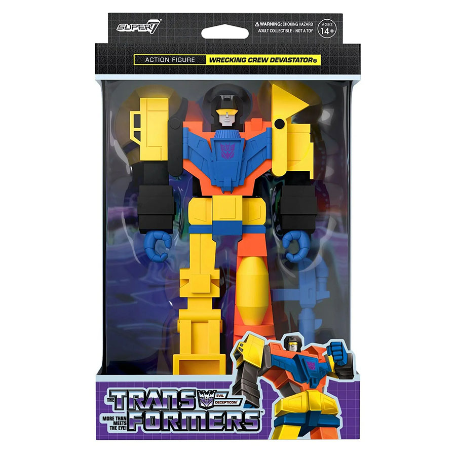 Transformers ReAction Devastator Action Figure