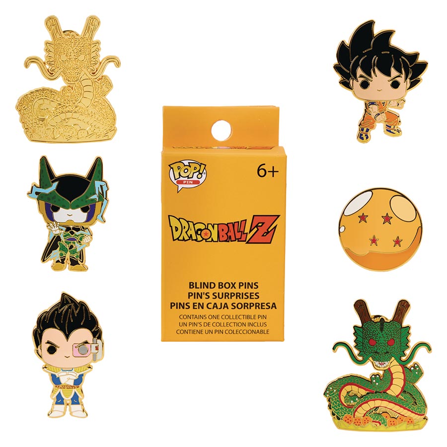 Funko POP Dragon Ball Z 6-Piece Blind Pin Set