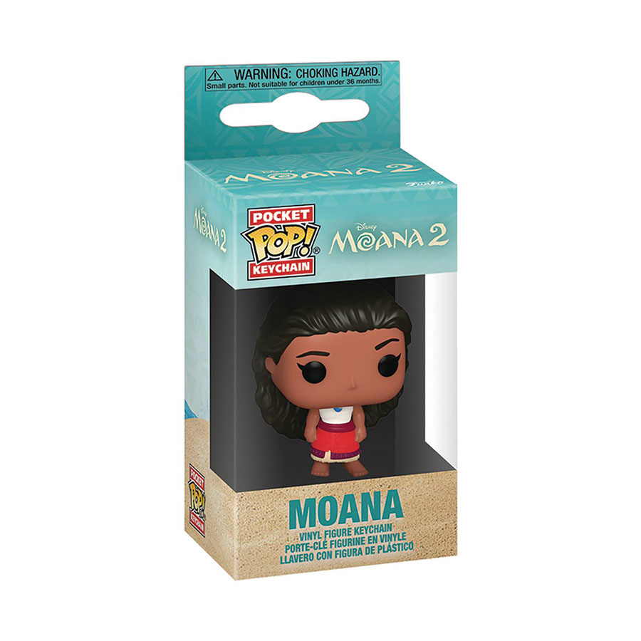 POP Keychain Moana 2 - Moana In Red Skirt