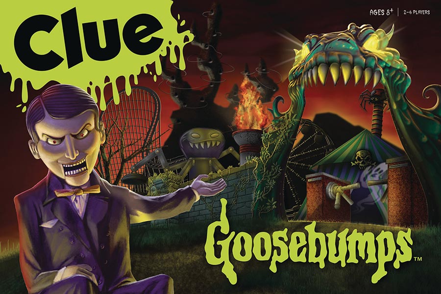 Clue Goosebumps Board Game