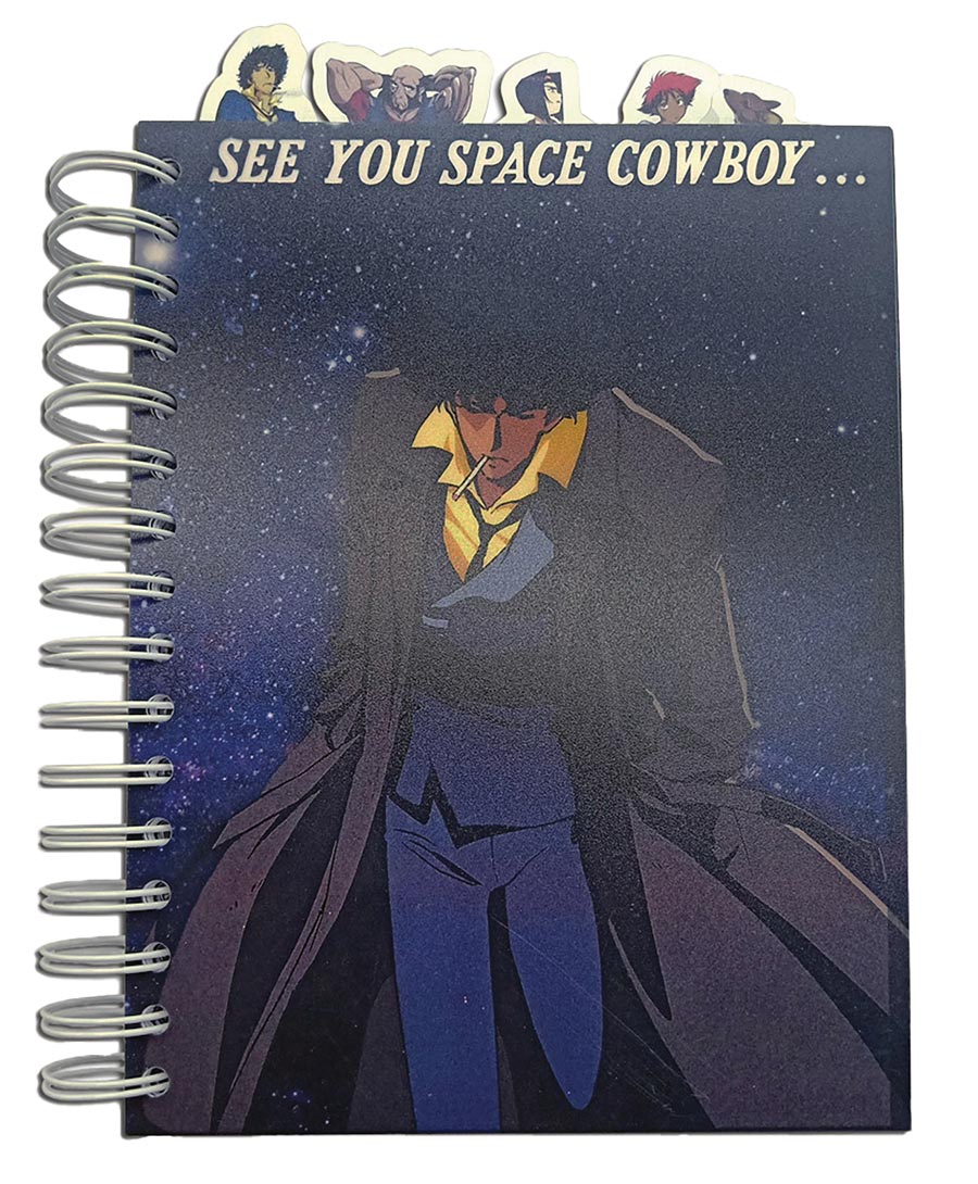 Cowboy Bebop See You Space Cowboy Tabbed Notebook
