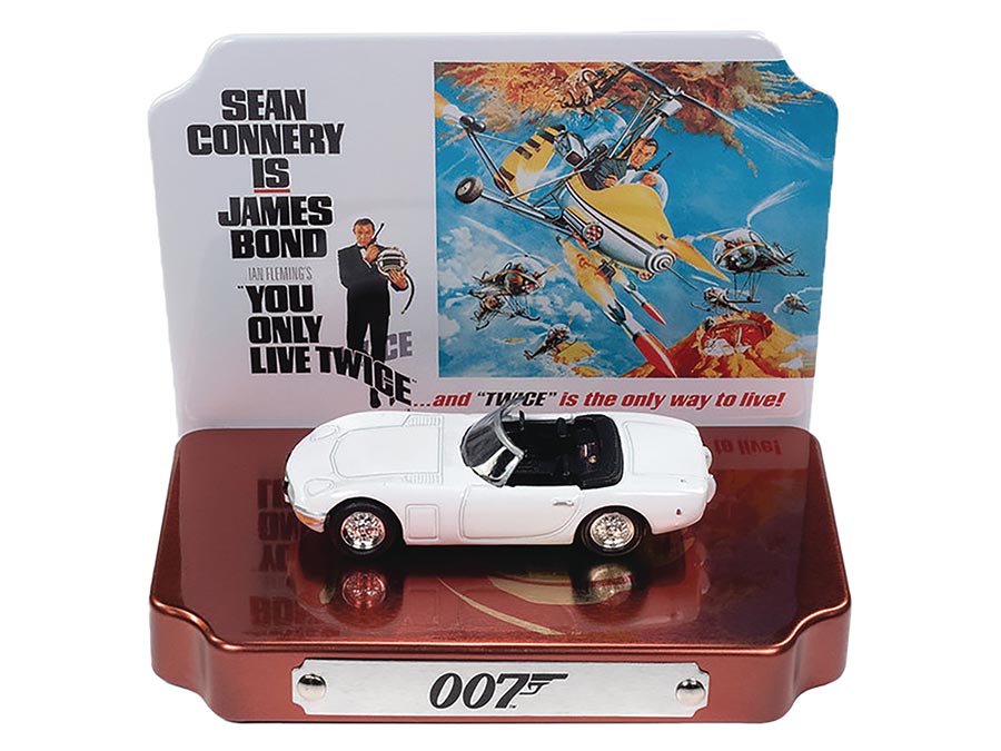 Johnny Lightning You Only Live Twice 1967 Toyota GT 1/64 Scale Die-Cast Car