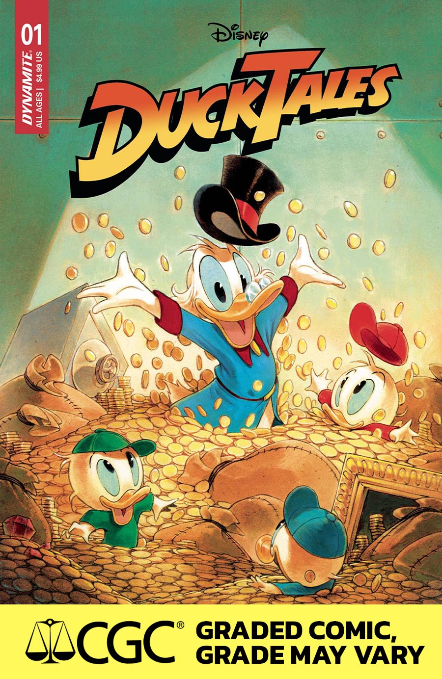 Ducktales Vol 5 #1 Cover Z-A Ivan Bigarella Cover CGC Graded 9.8 Or Higher