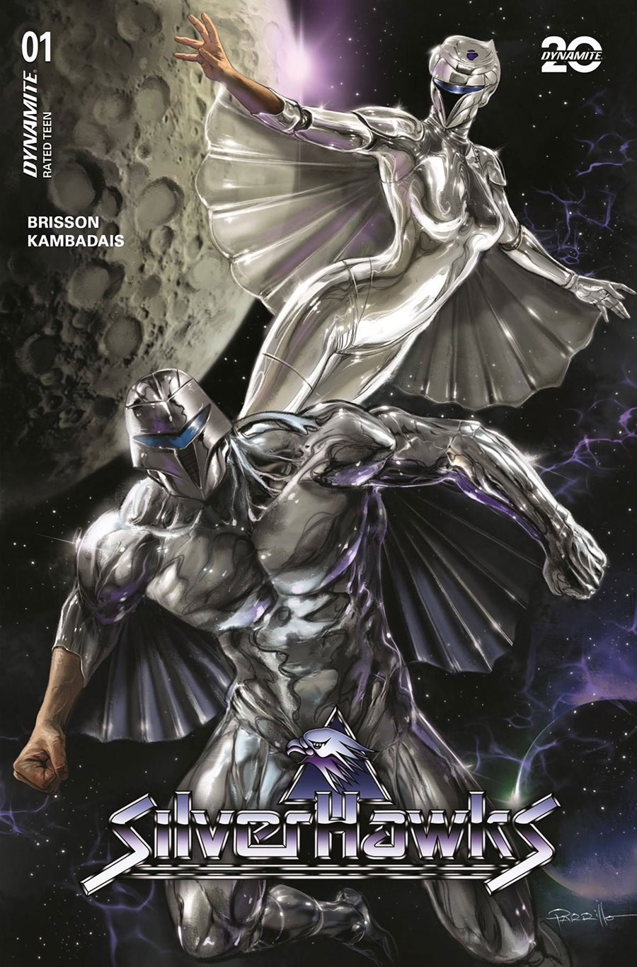 SilverHawks Vol 2 #1 Cover K Variant Lucio Parrillo Foil Cover