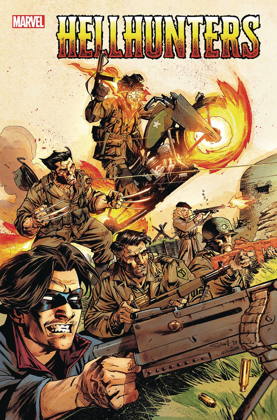 Hellhunters #1 Cover G DF Signed By Phillip Kennedy Johnson