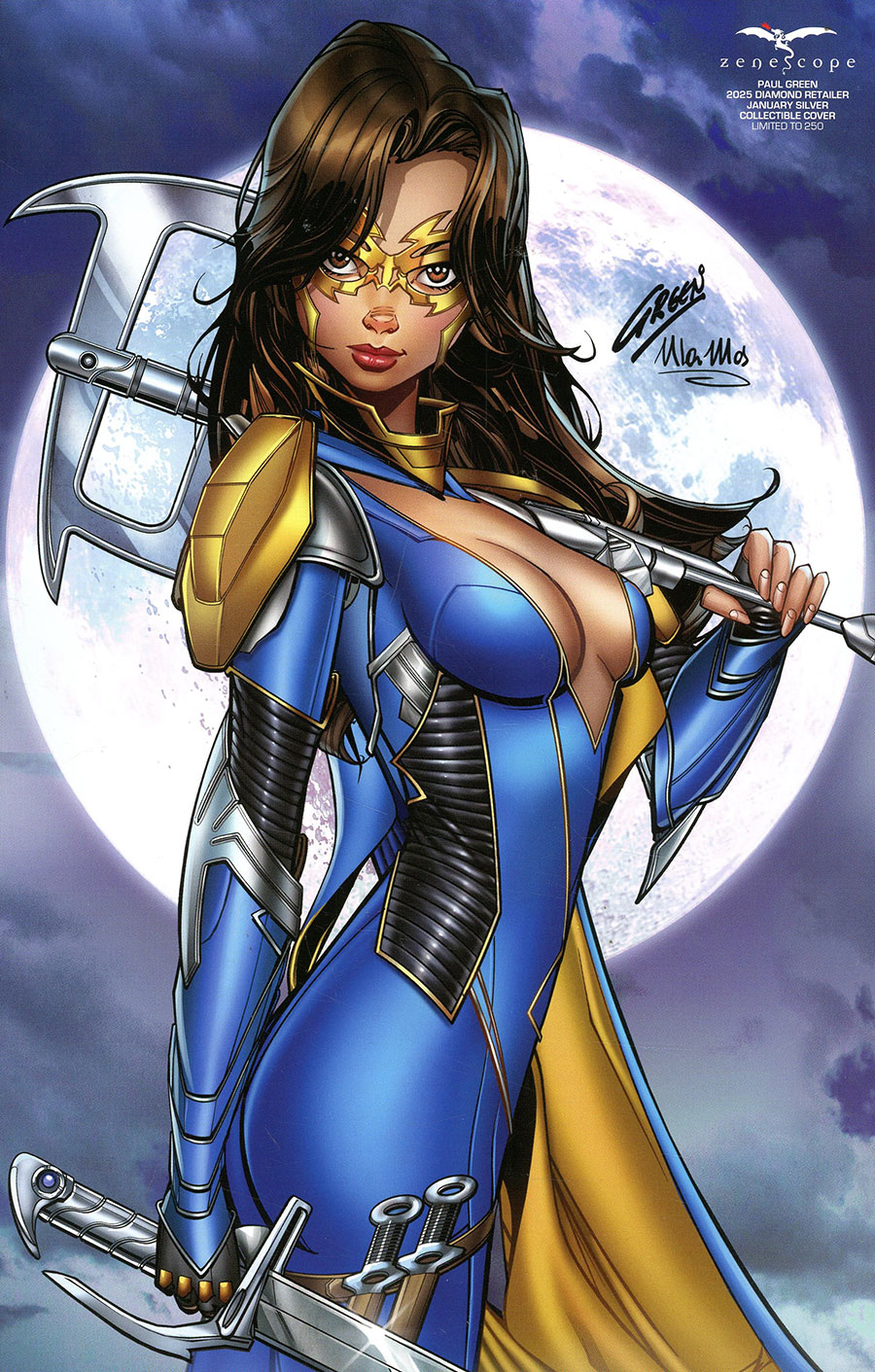 Terror And Fury Rise Of The Night #1 Cover G Paul Green Belle Regular Retailer Variant Cover