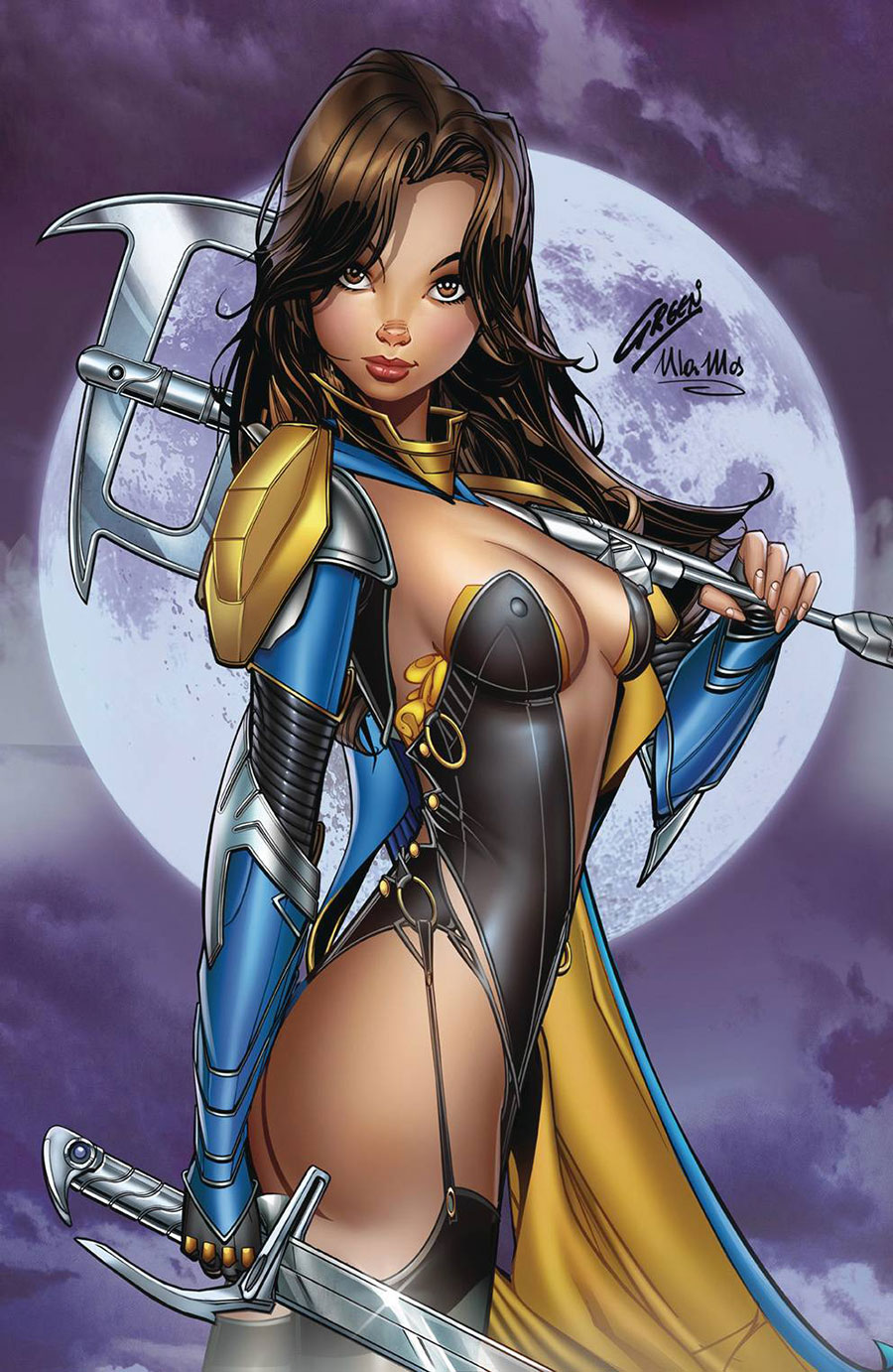 Terror And Fury Rise Of The Night #1 Cover I Paul Green Belle Risque Retailer Variant Cover