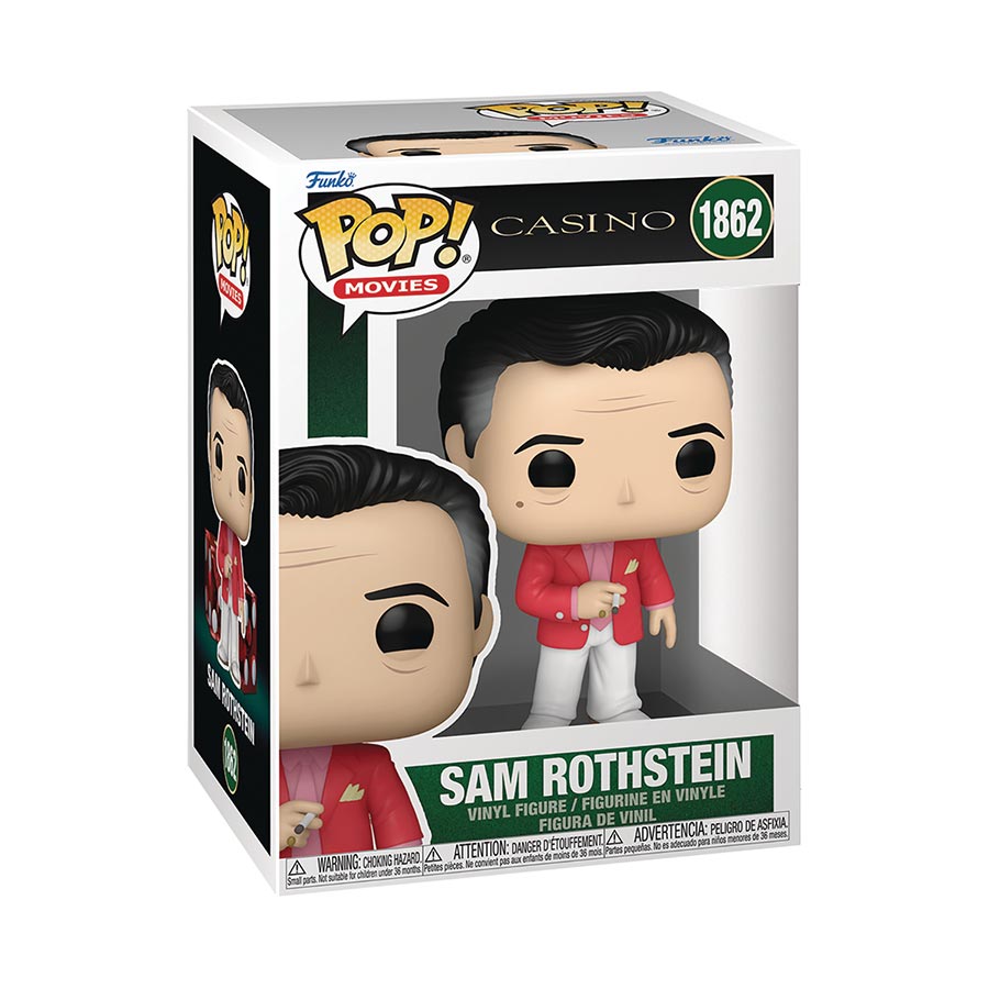 POP Movies Casino Sam Rothstein Vinyl Figure