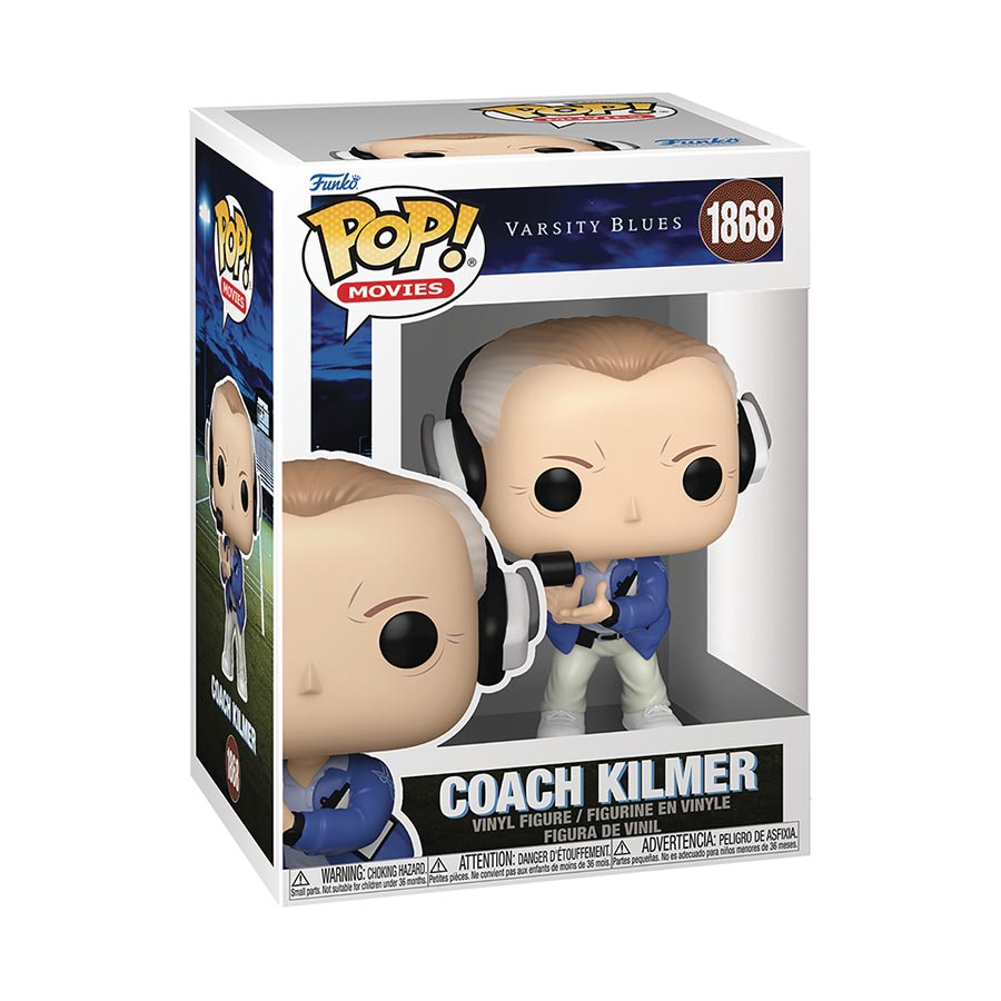 POP Movies Varsity Blues Coach Kilmer Vinyl Figure