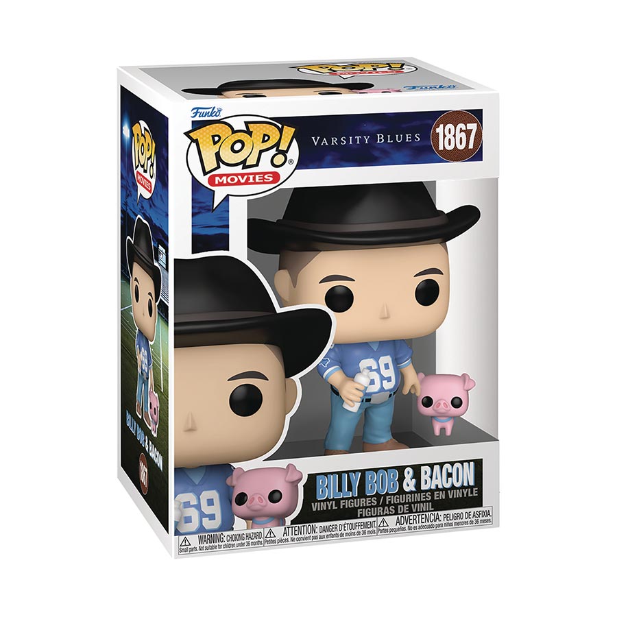 POP & Buddy Varsity Blues Billy With Bacon Vinyl Figure