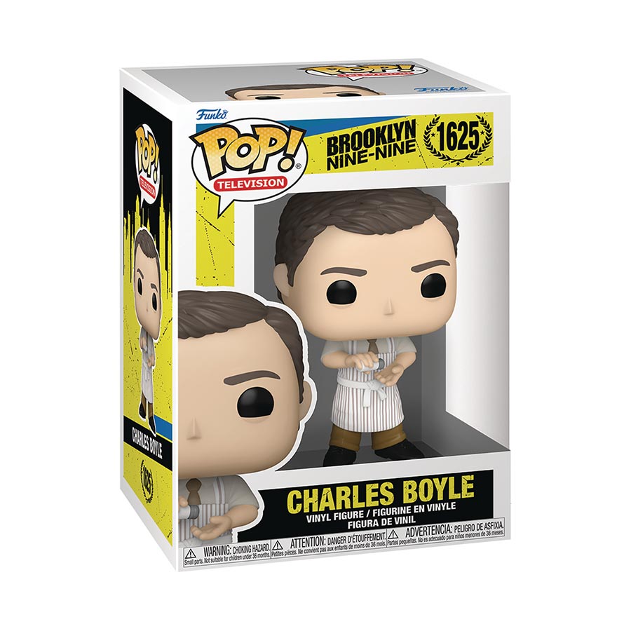 POP Television Brooklyn Nine-Nine Charles Boyle Vinyl Figure