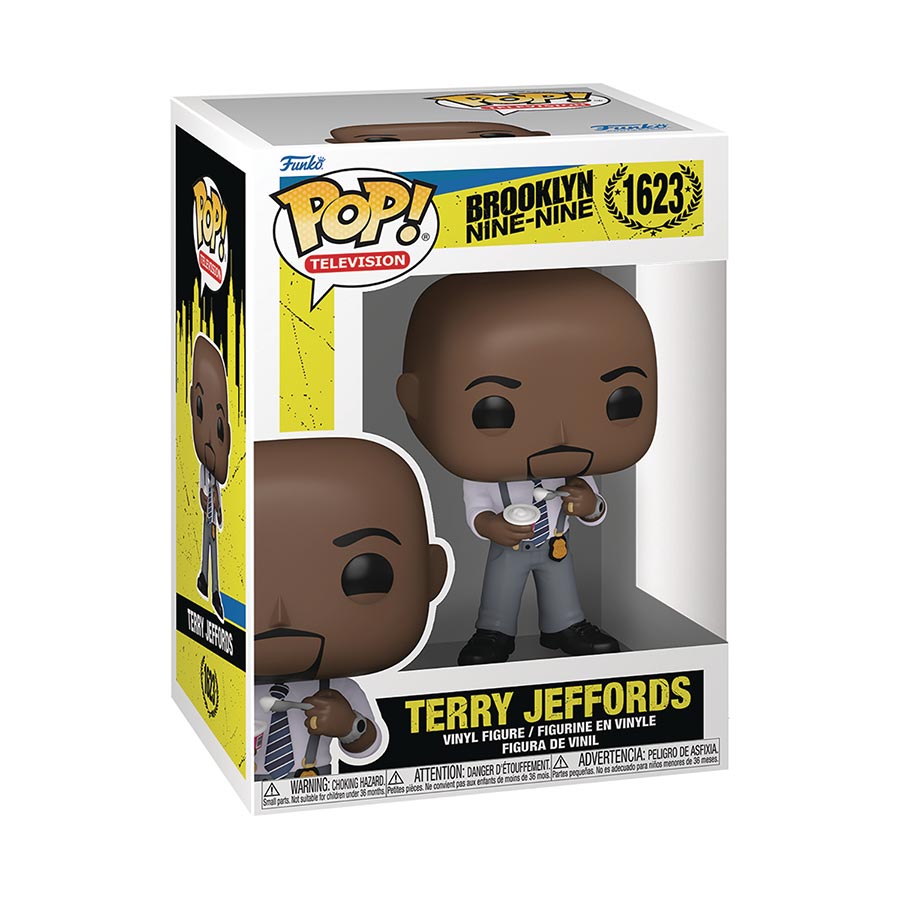 POP Television Brooklyn Nine-Nine Terry Jeffords With Yogurt Vinyl Figure