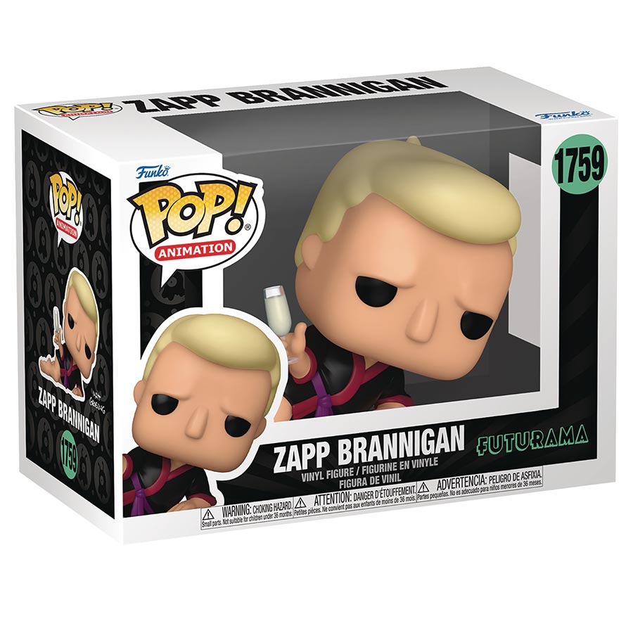 POP Television Futurama Zapp Brannigan Vinyl Figure