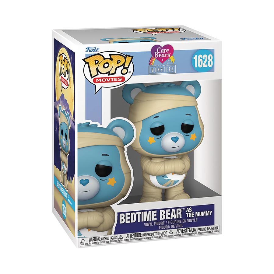 POP Universal Monsters x Care Bears Bedtime Bear / The Mummy Vinyl Figure