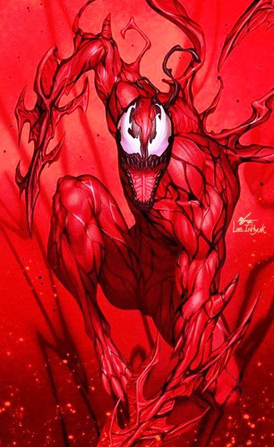 Carnage Vol 3 #3 Cover E Inhyuk Lee Virgin Variant Cover