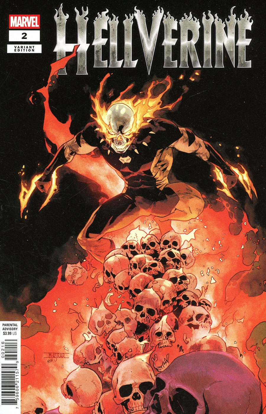 Hellverine Vol 2 #2 Cover D Incentive Mahmud Asrar Variant Cover