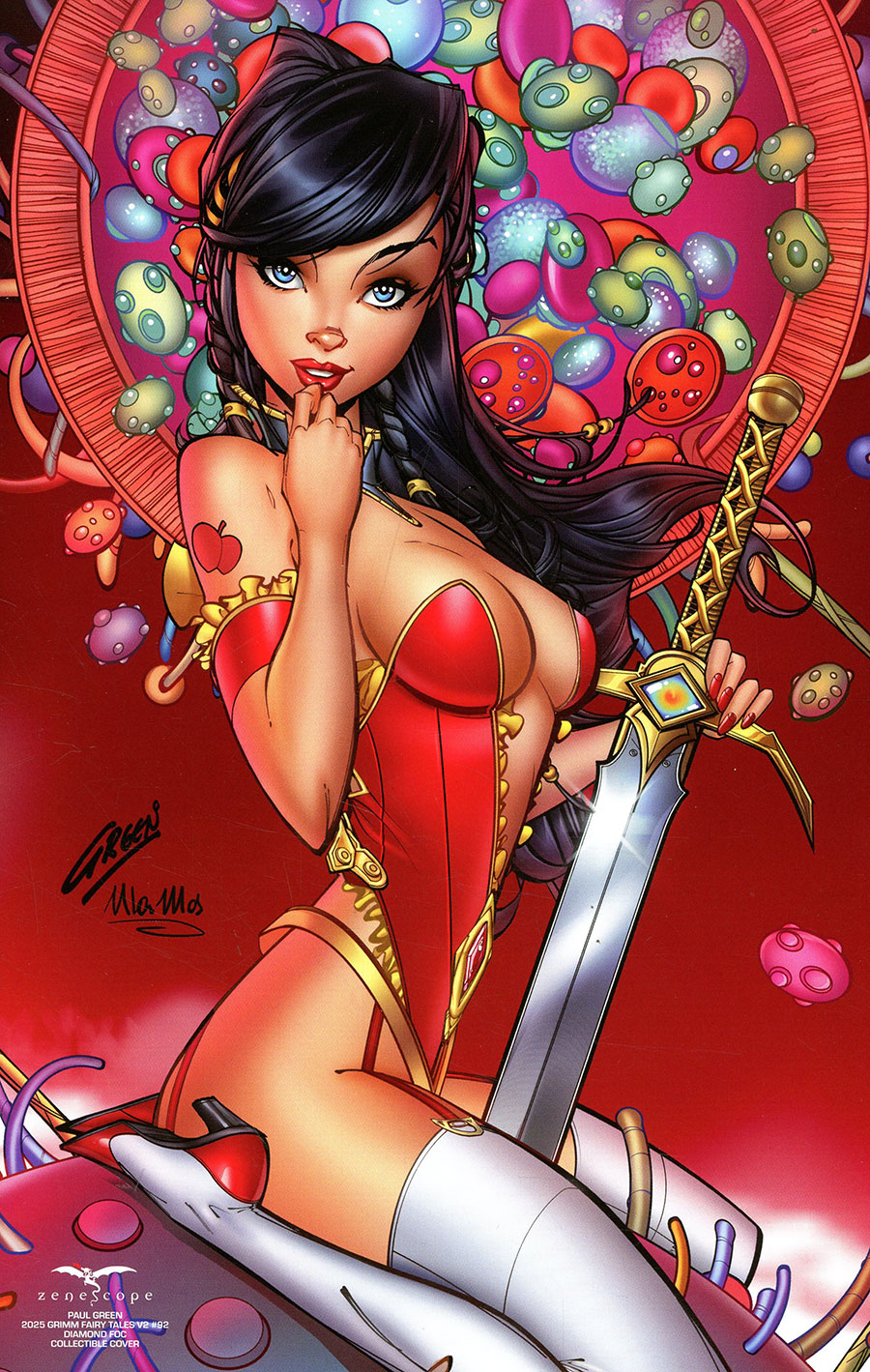 Grimm Fairy Tales Vol 2 #92 Cover E Incentive Paul Green Variant Cover