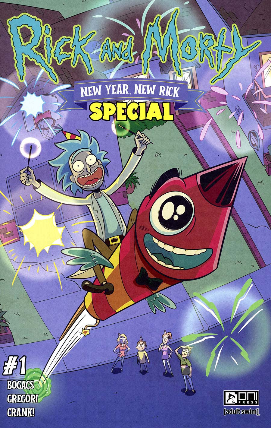 Rick And Morty New Year New Rick Special #1 (One Shot) Cover C Incentive Sarah Burrini Variant Cover