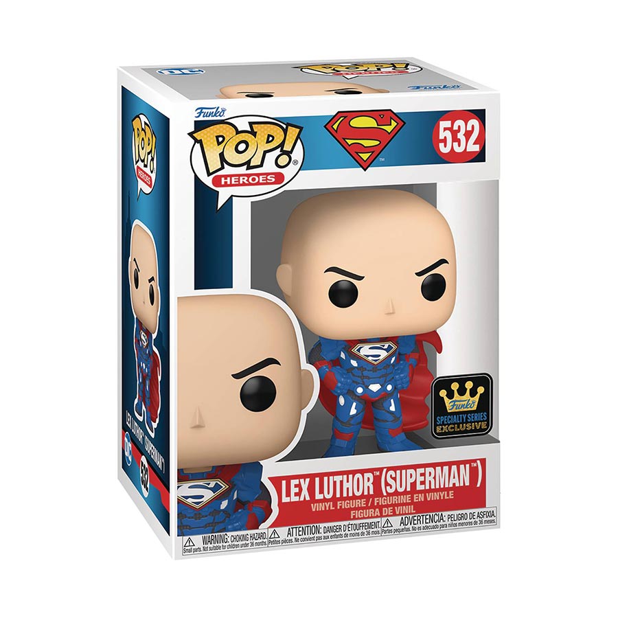 POP Heroes DC Comics Lex Luthor (Superman) Vinyl Figure