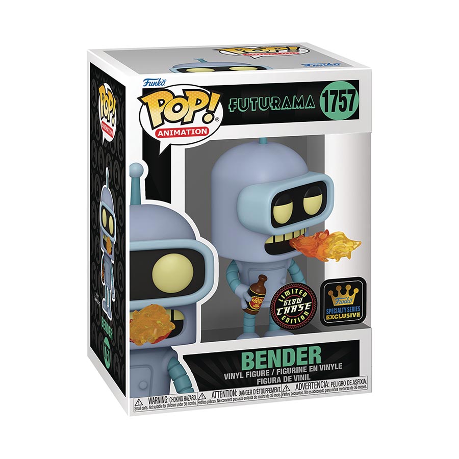 POP Television Futurama Bender (Burping) Chase Vinyl Figure