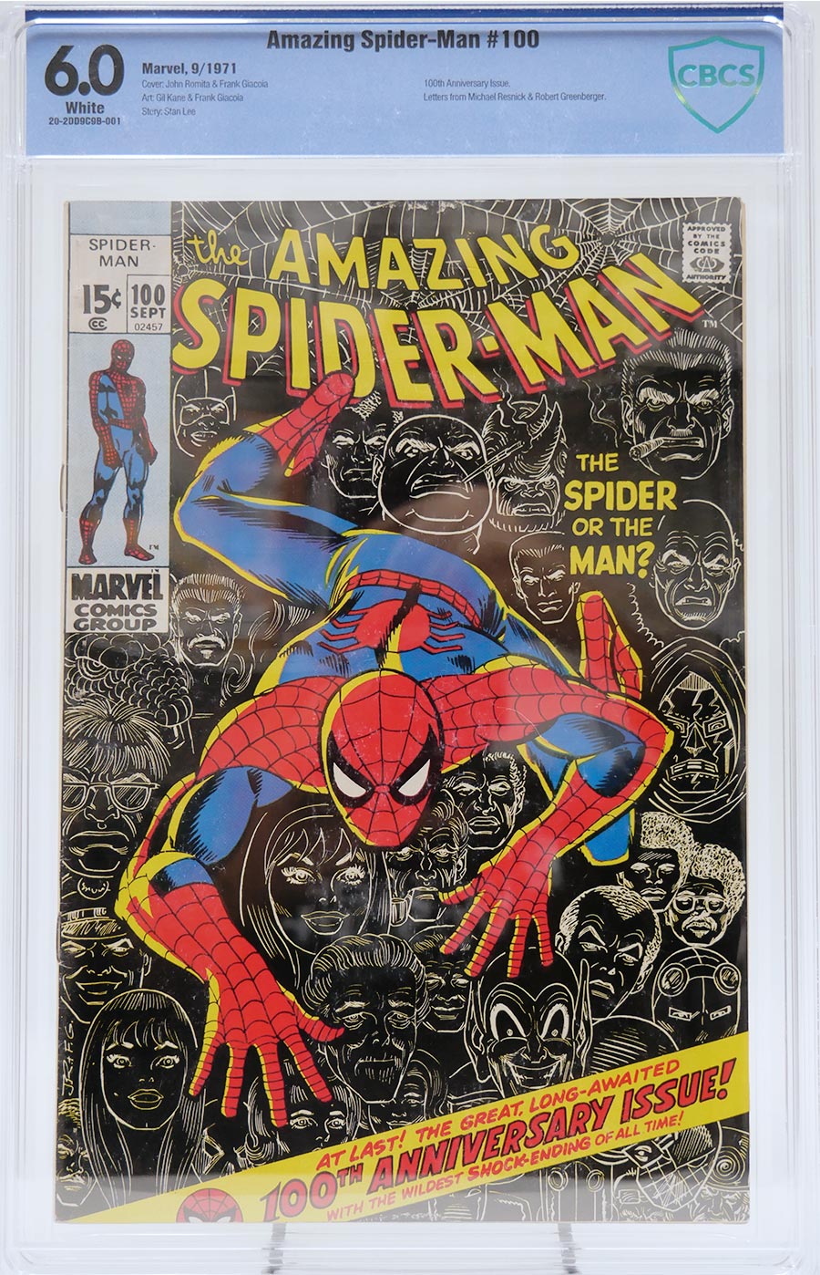 Amazing Spider-Man #100 Cover C CBCS 6.0
