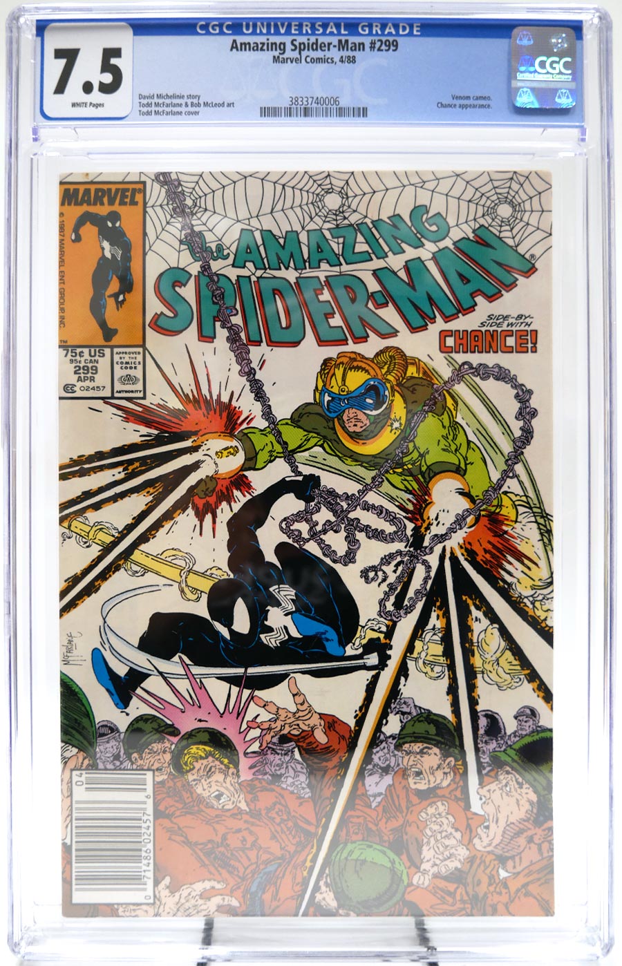 Amazing Spider-Man #299 Cover B CGC 7.5
