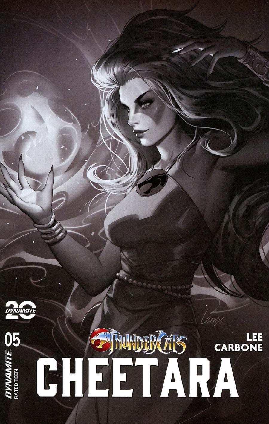 Thundercats Cheetara #5 Cover N Incentive Lesley Leirix Li Black & White Cover