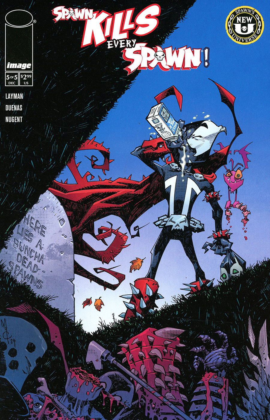 Spawn Kills Every Spawn #5 Cover B Variant John McCrea Cover