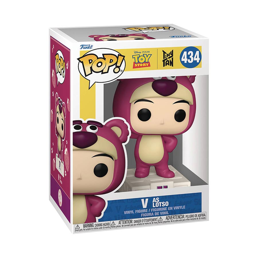 POP Rocks Toy Story x Tiny TAN V As Lotso Vinyl Figure