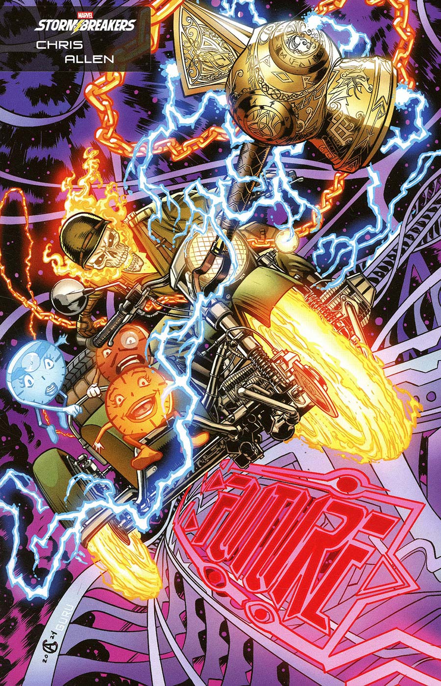 Hellhunters #1 Cover D Variant Chris Allen Stormbreakers Cover