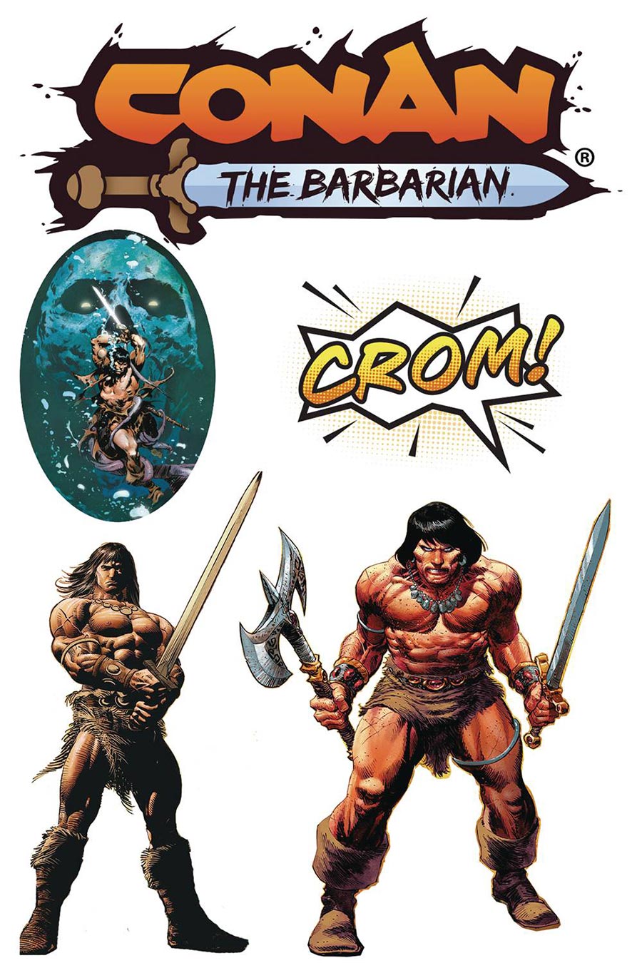 Conan The Barbarian The Heroic Return Sticker Pack 1