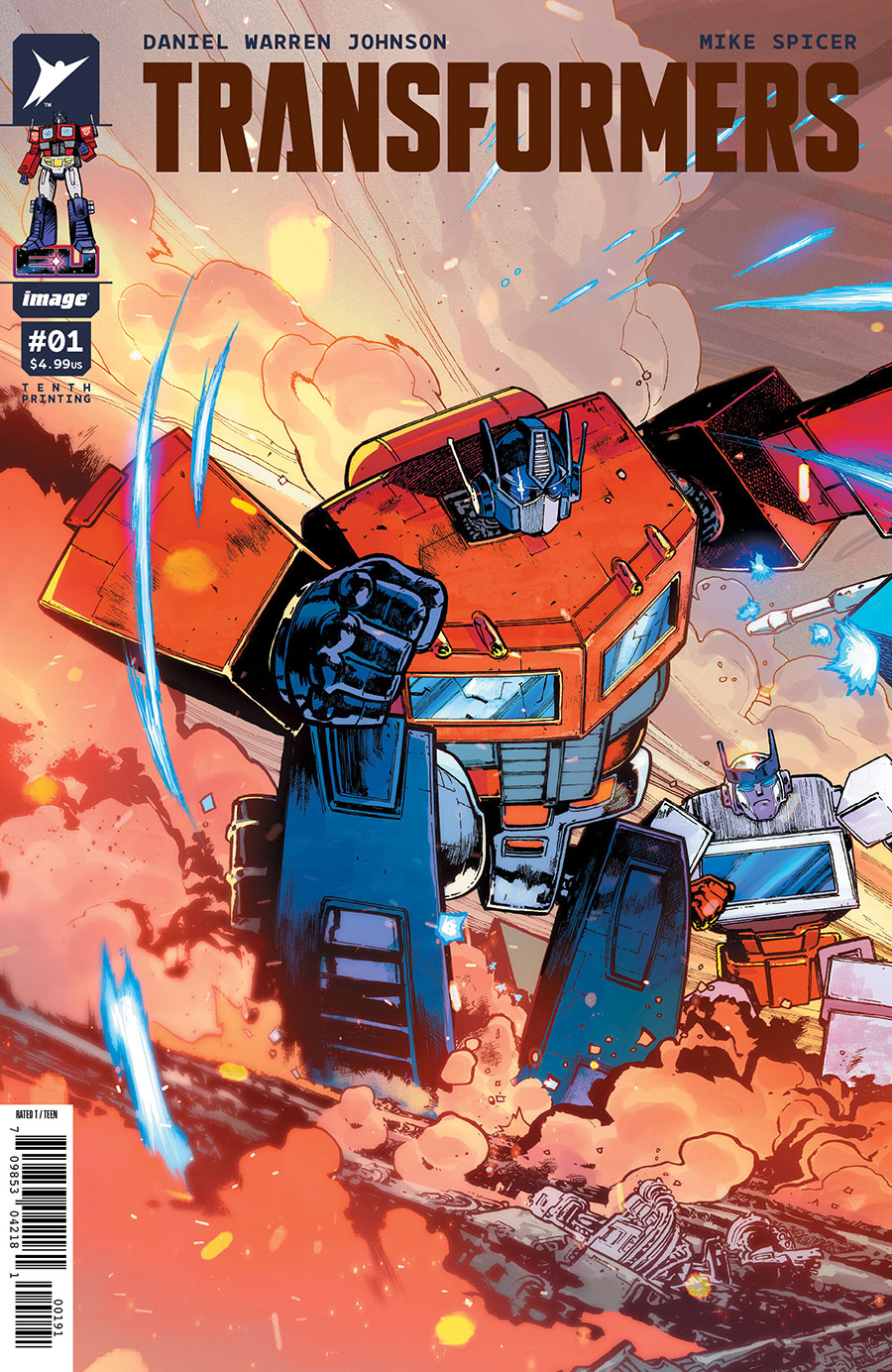Transformers #1 (Tenth Printing) Cover I (Bressan Lucas Connecting Variant) - Comic Book Transformers #1 (Tenth Printing) Cover I (Bressan Lucas Connecting Variant) - Comic Book