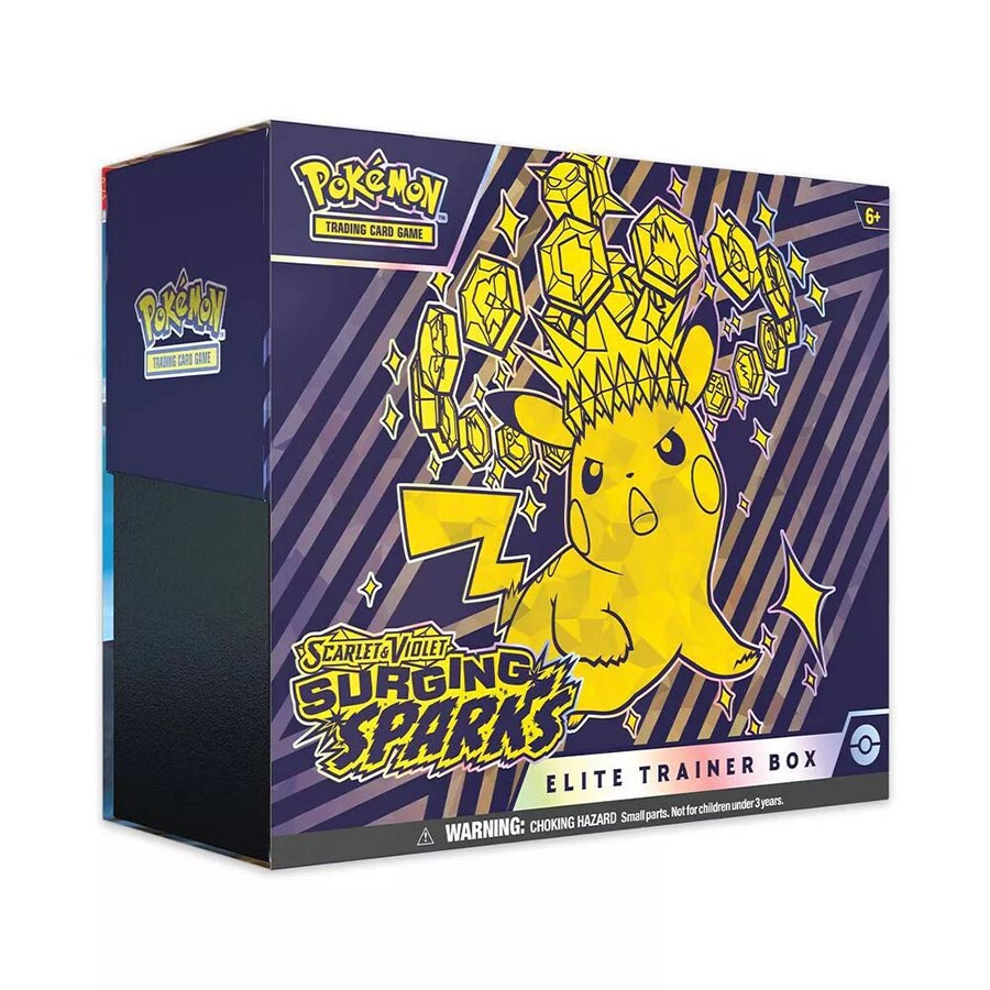 Pokemon Scarlet And Violet Surging Sparks Elite Trainer Box