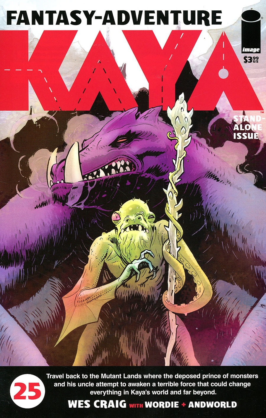 Kaya #25 Cover A Regular Wes Craig Cover