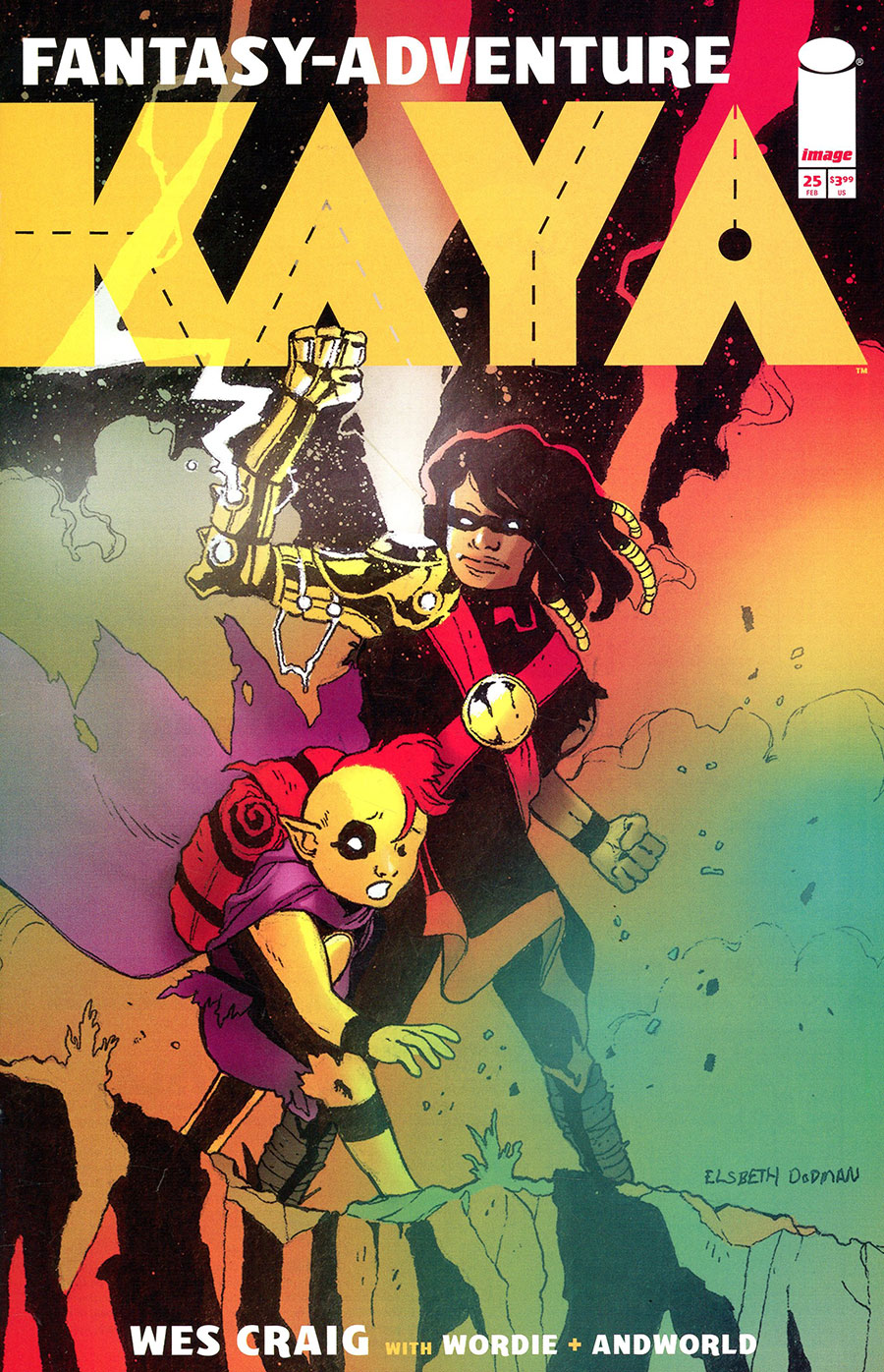 Kaya #25 Cover B Variant Elsbeth Dodman Cover
