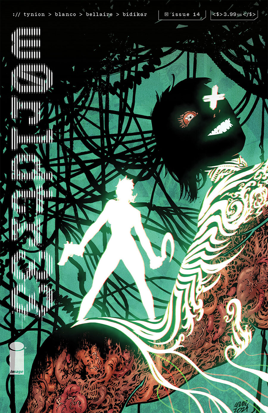 w0rldtr33 #14 Cover C Incentive Brian Level Variant Cover
