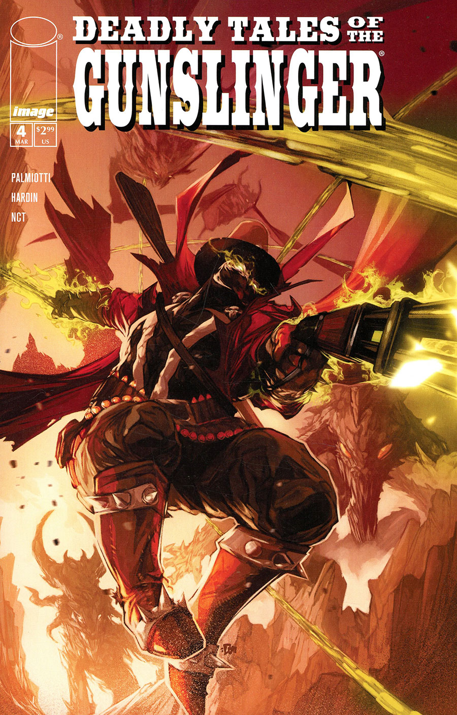 Deadly Tales Of The Gunslinger Spawn #4 Cover B Variant Don Aguillo Cover