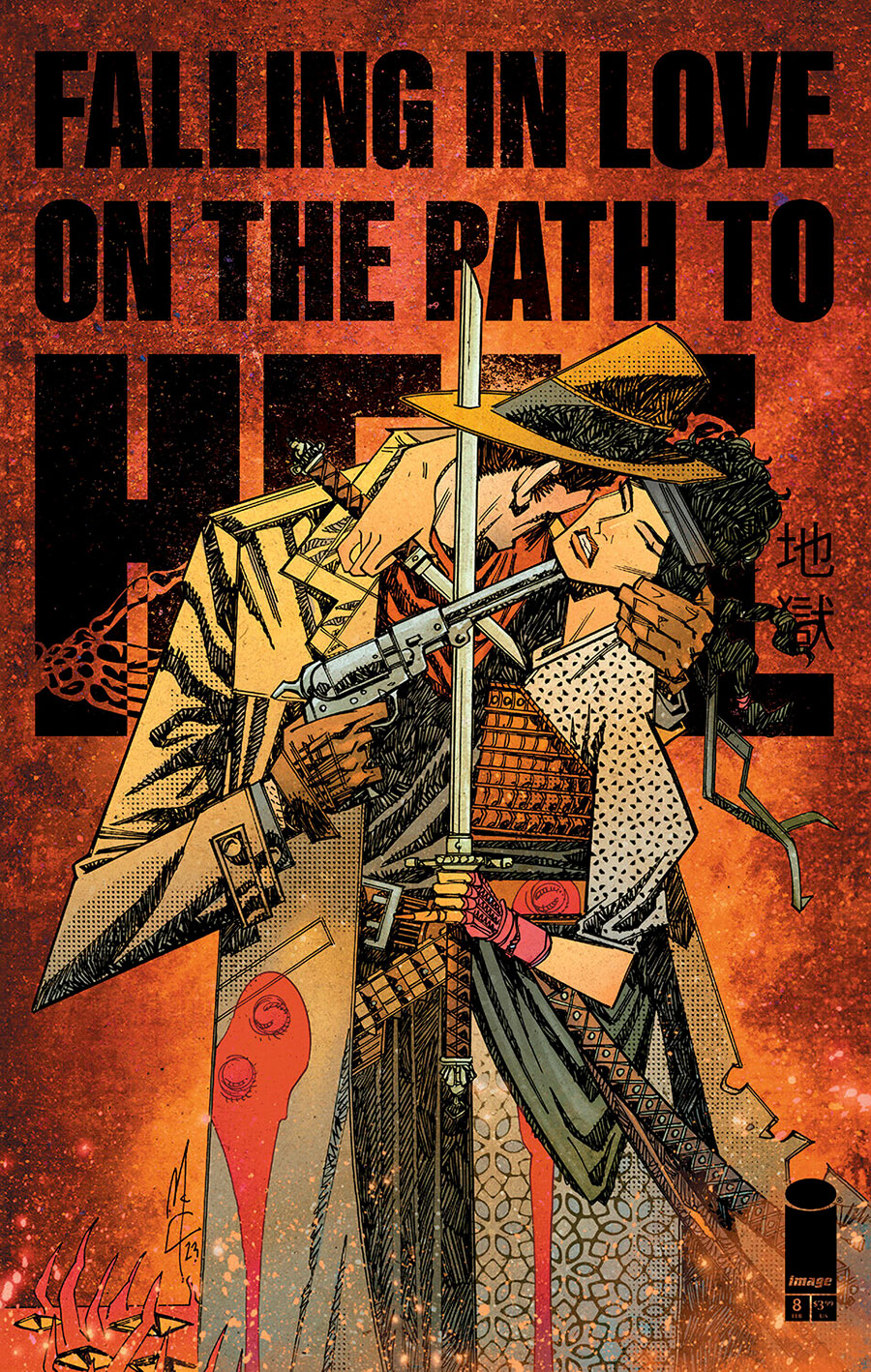 Falling In Love On The Path To Hell #8 Cover B Incentive John McCrea Variant Cover