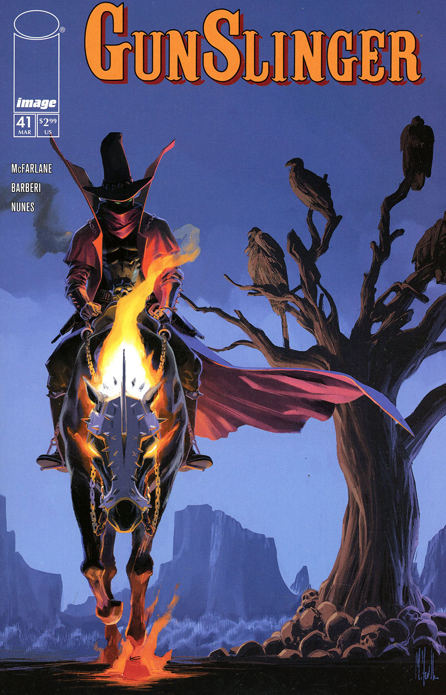 Gunslinger Spawn #41 Cover B Variant Marco Failla Cover