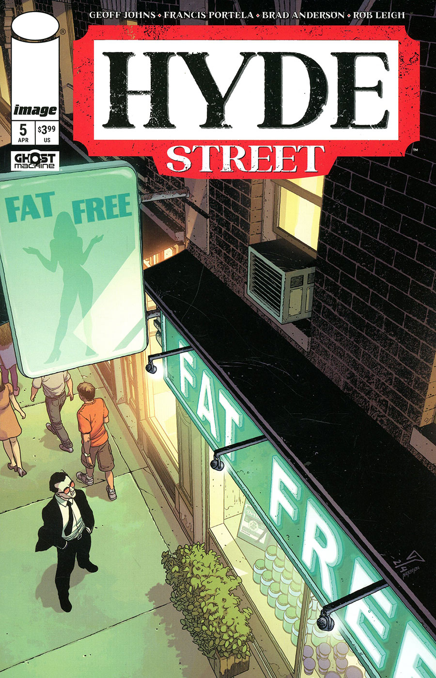 Hyde Street #5 Cover B Variant Francis Portela & Brad Anderson Cover