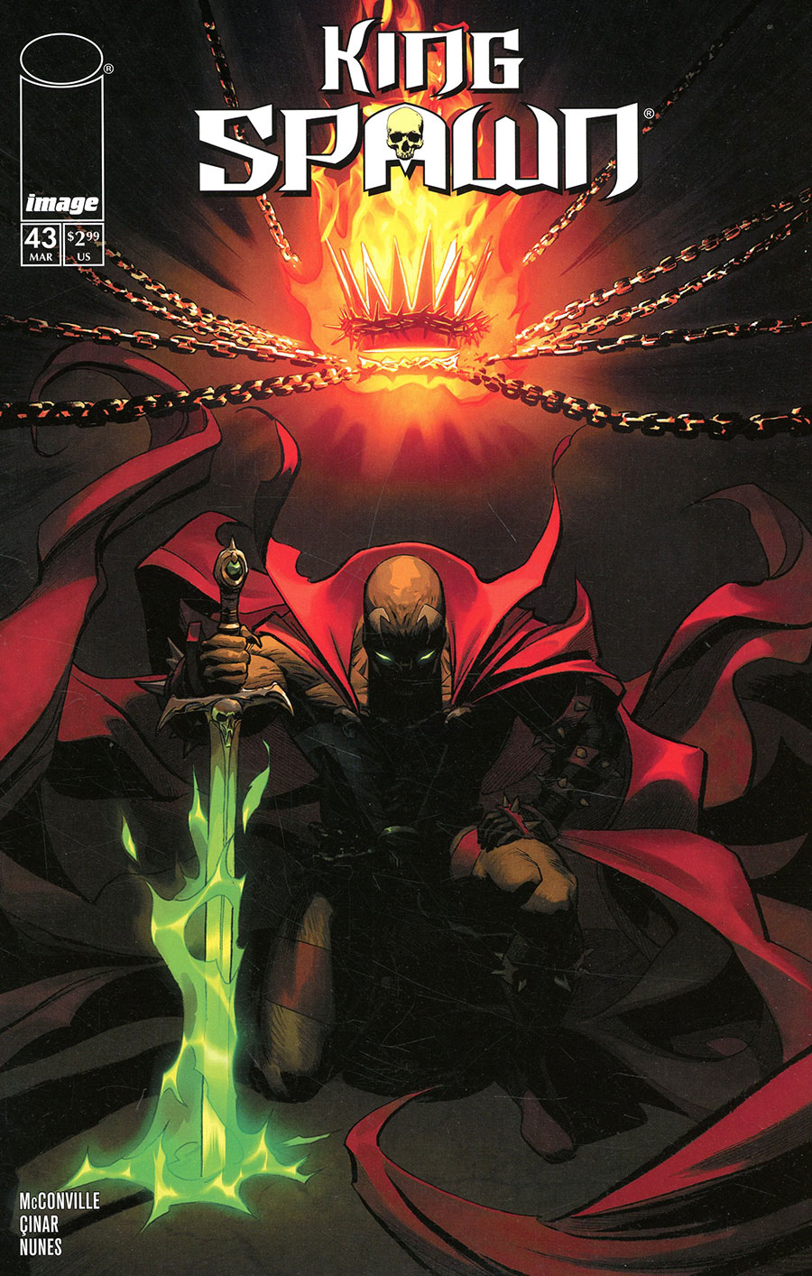 King Spawn #43 Cover A Regular Marcial Toledano Vargas Cover