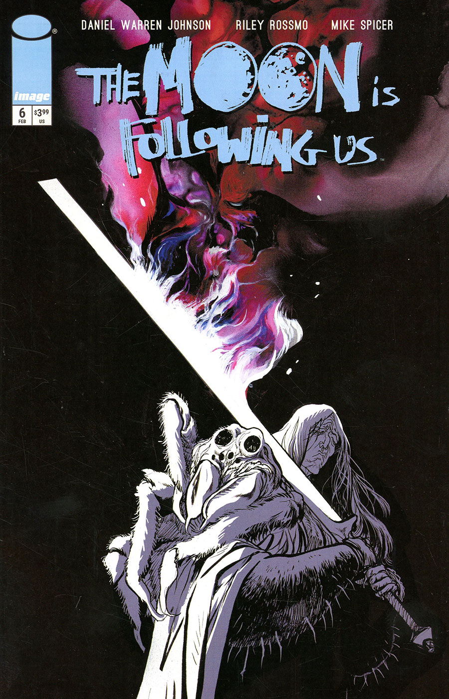 The Moon Is Following Us #6 Cover B Variant Daniel Warren Johnson Cover
