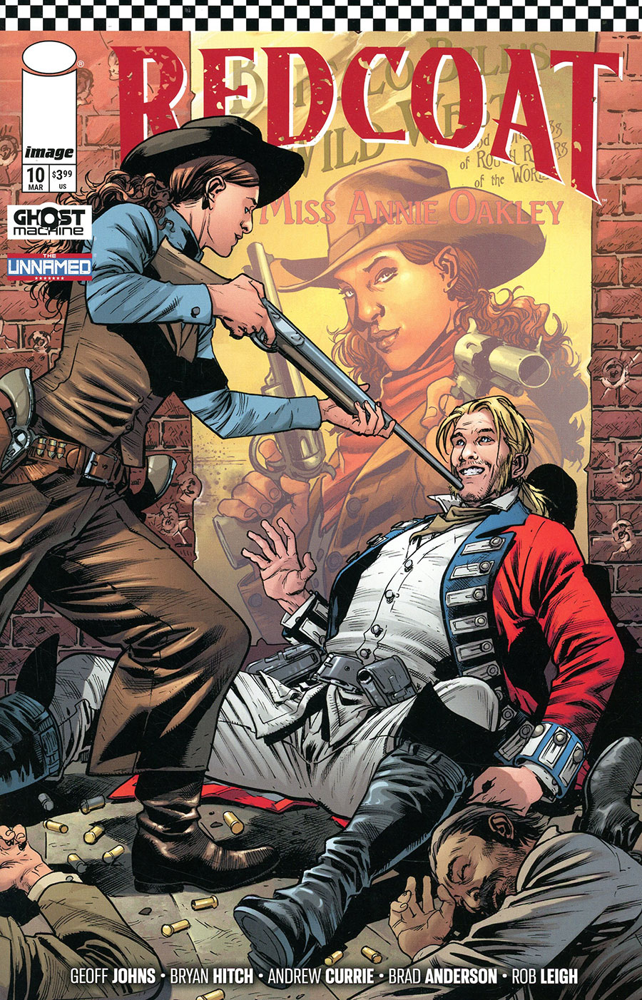 Redcoat #10 Cover A Regular Bryan Hitch & Brad Anderson Wraparound Cover