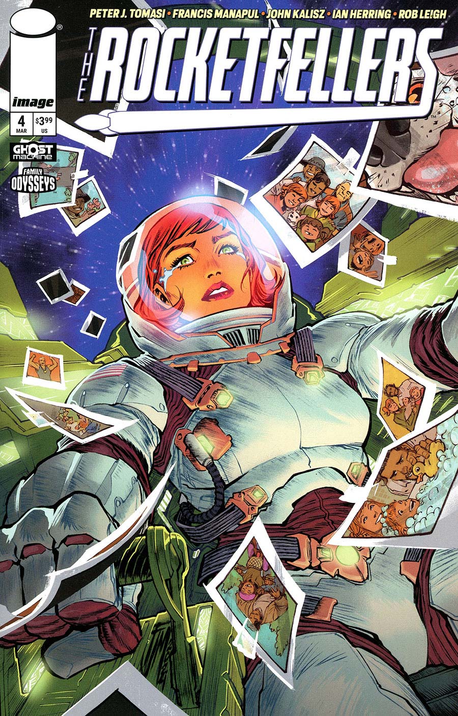 Rocketfellers #4 Cover A Regular Francis Manapul Cover