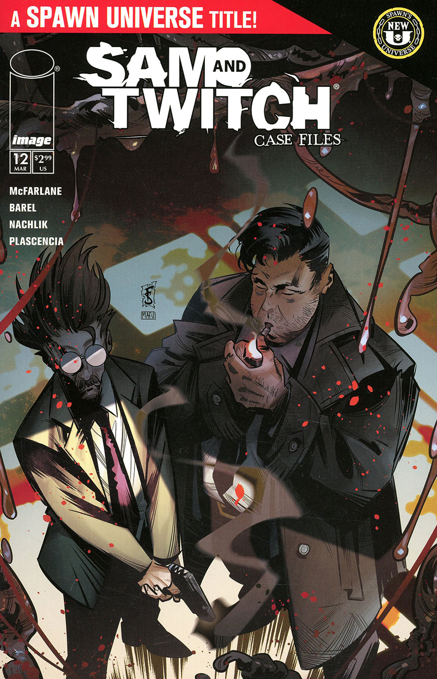 Sam And Twitch Case Files #12 Cover A Regular Federico Sabbatini Cover