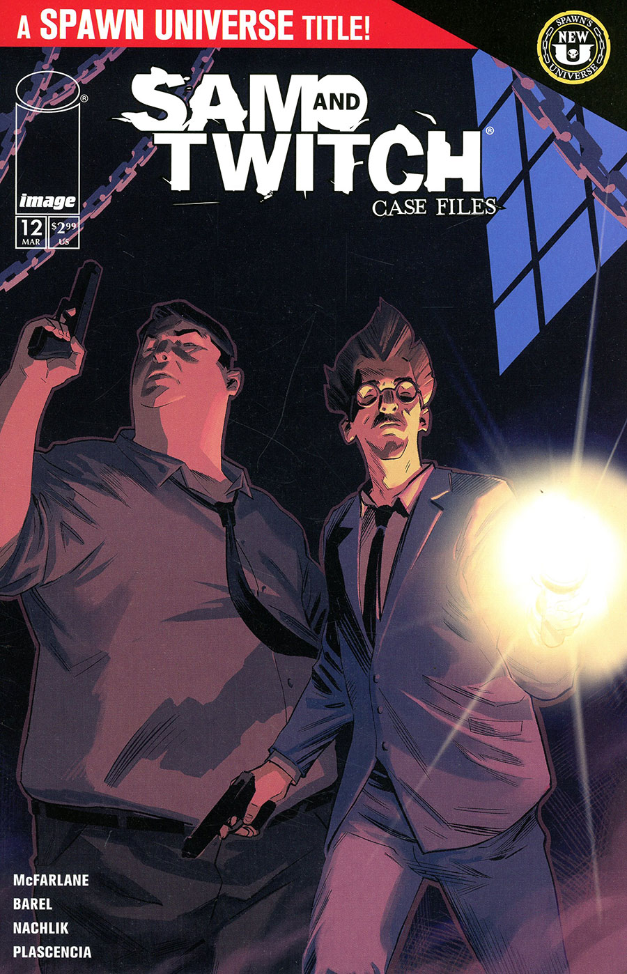 Sam And Twitch Case Files #12 Cover B Variant Marco Failla Cover