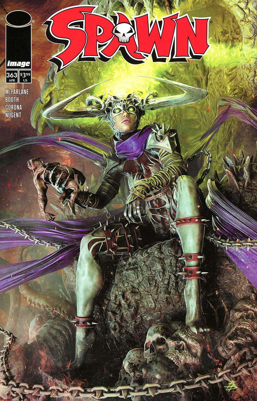 Spawn #363 Cover A Regular Bjorn Barends Cover (Limit 1 Per Customer)